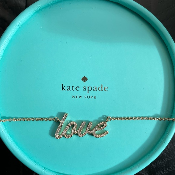 kate spade Jewelry - Kate Spade Say Yes Love Pendant